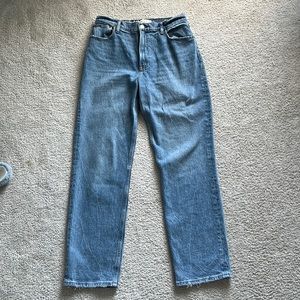 Abercrombie 90s straight ultra high rise jeans size 29